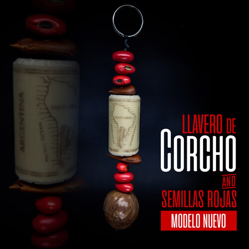 Llavero de Corchos And Semillas Modelo 3 - Studio StrigoiDan MX